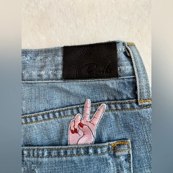 Rails Blue Jean Shorts - Size 25 - Picture 11 of 14